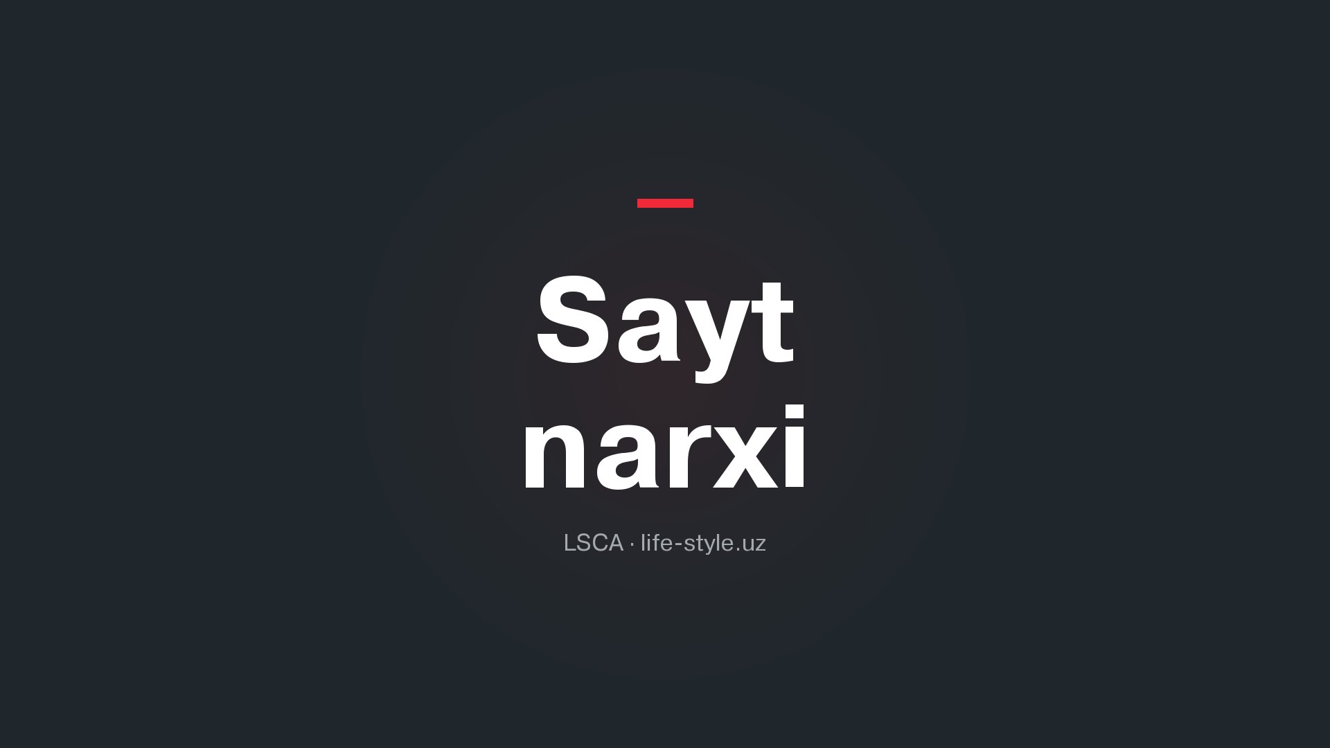 Toshkentda sayt yaratish narxi 2026: narx nimalardan tashkil topadi