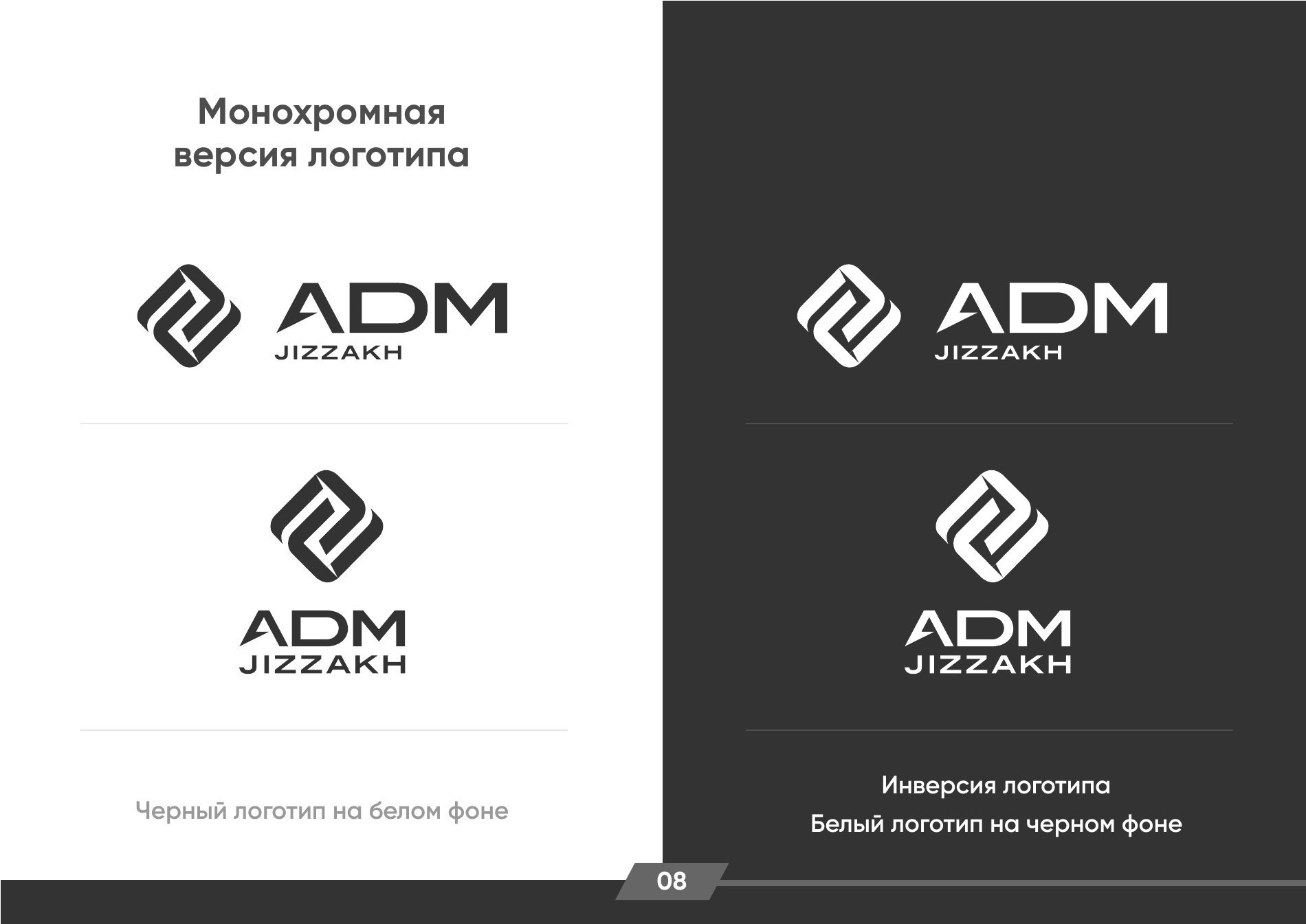ADM Jizzakh — брендбук — фото 4