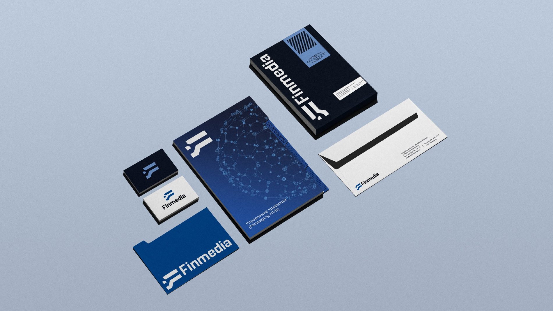 Finmedia — logo and brand identity — alternative concepts, image 12