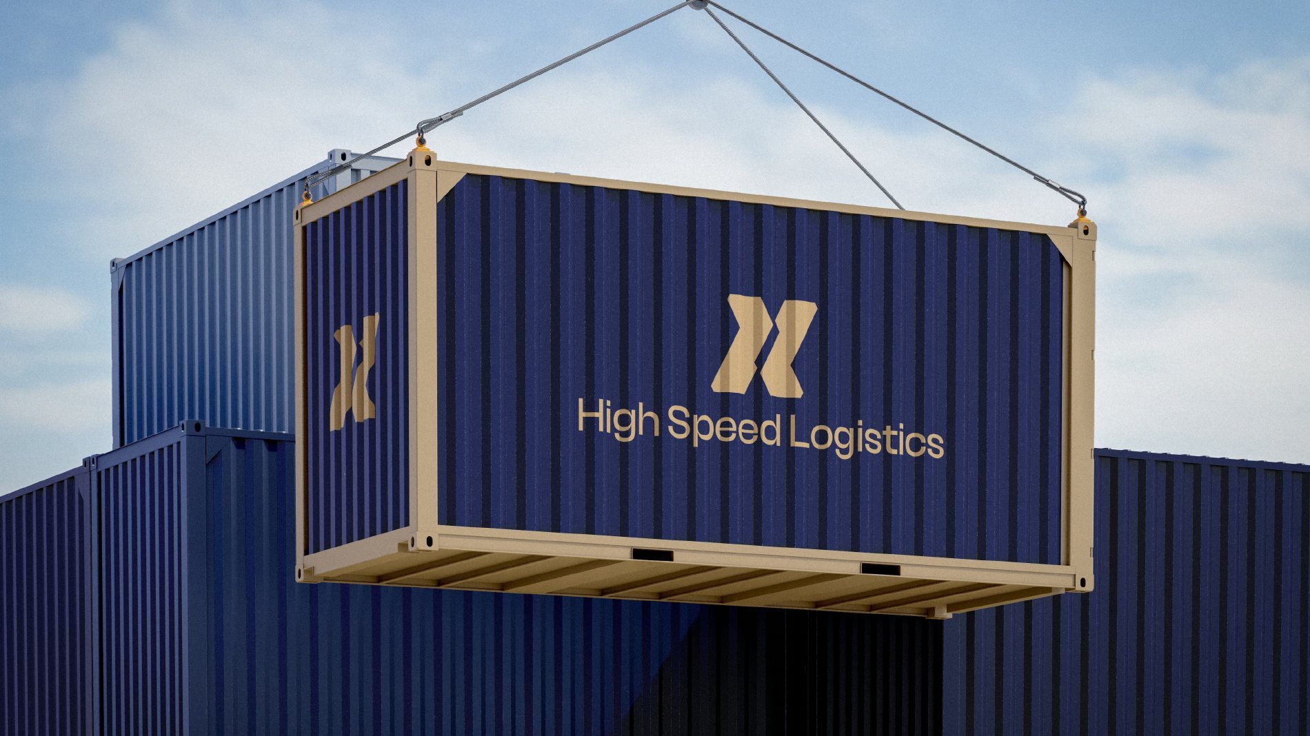 High Speed Logistics — логотип и фирменный стиль — альтернативные концепции, фото 15