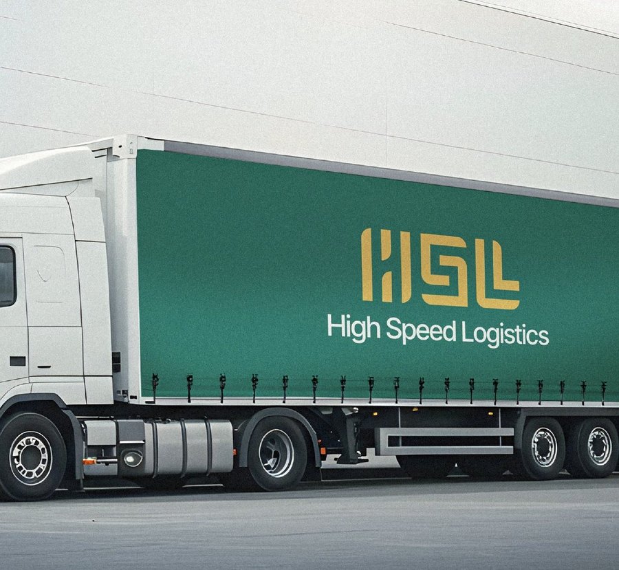 High Speed Logistics — логотип и фирменный стиль