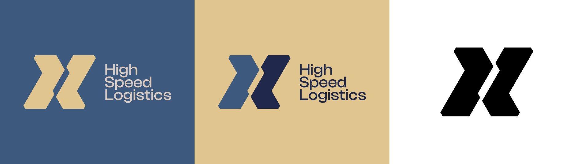High Speed Logistics — логотип и фирменный стиль — альтернативные концепции, фото 13