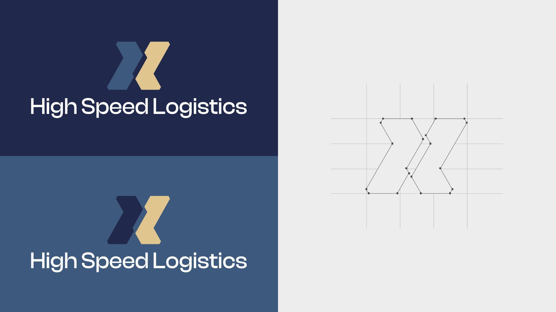 High Speed Logistics — логотип и фирменный стиль — альтернативные концепции, фото 11