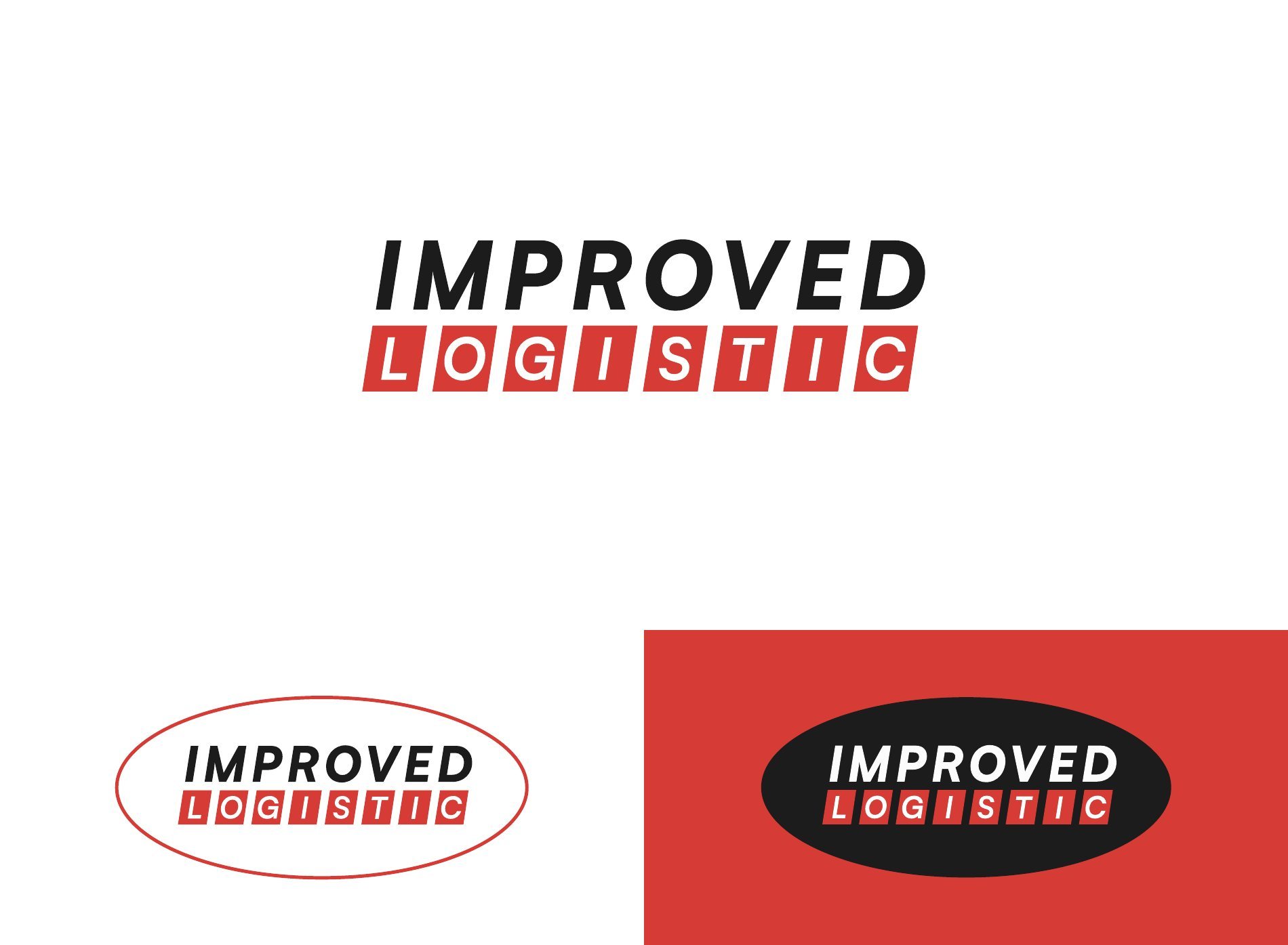 Improved Logistic — логотип и фирменный стиль — альтернативные концепции, фото 11