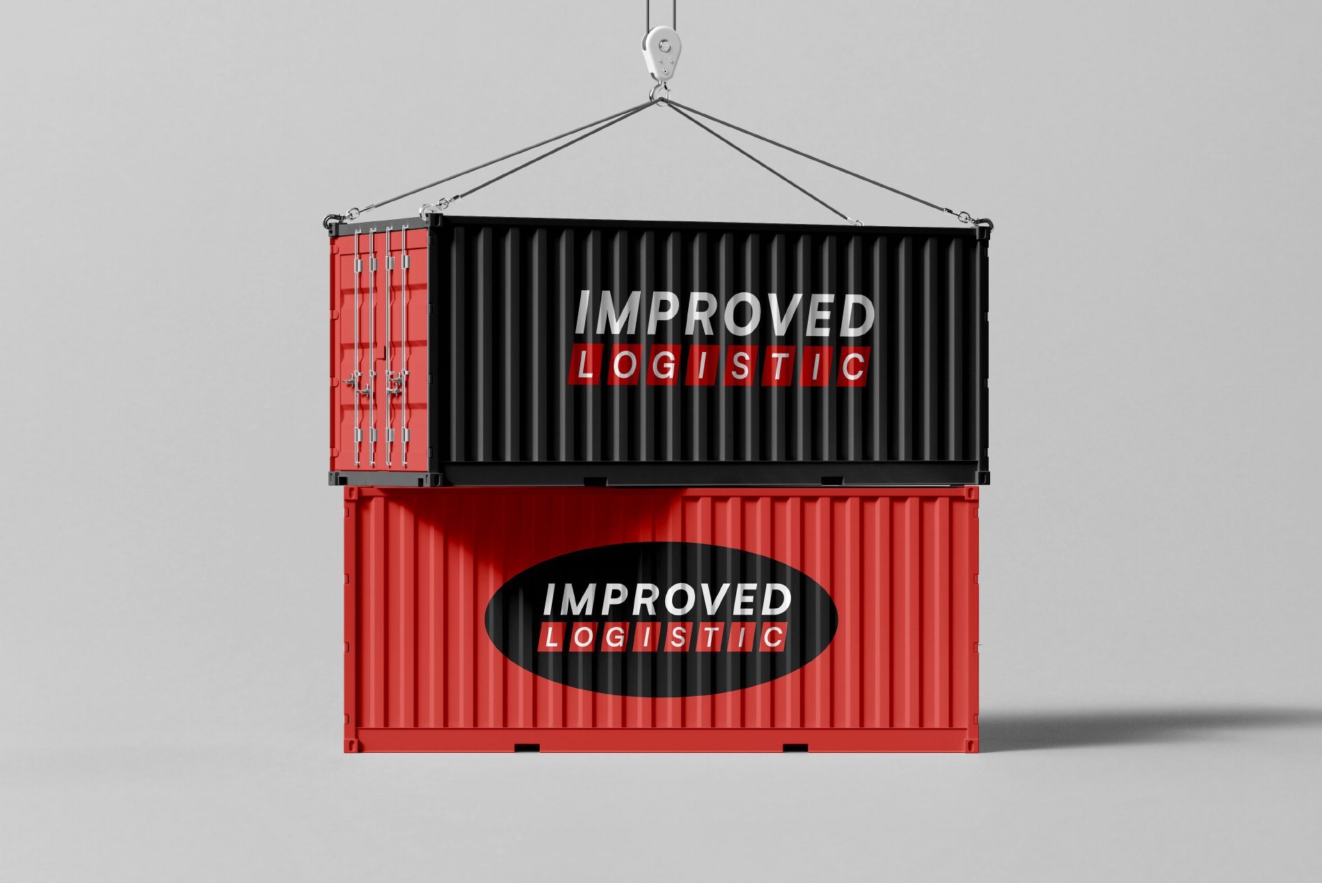 Improved Logistic — логотип и фирменный стиль — альтернативные концепции, фото 16